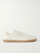 Zegna - 232 Full-Grain Leather Sneakers - White