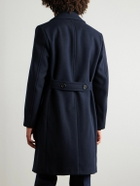 Polo Ralph Lauren - Slim-Fit Double-Breasted Wool-Blend Coat - Blue