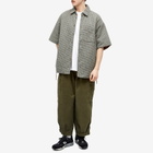 Merely Made Reversible Padded Shirt in Brown Check