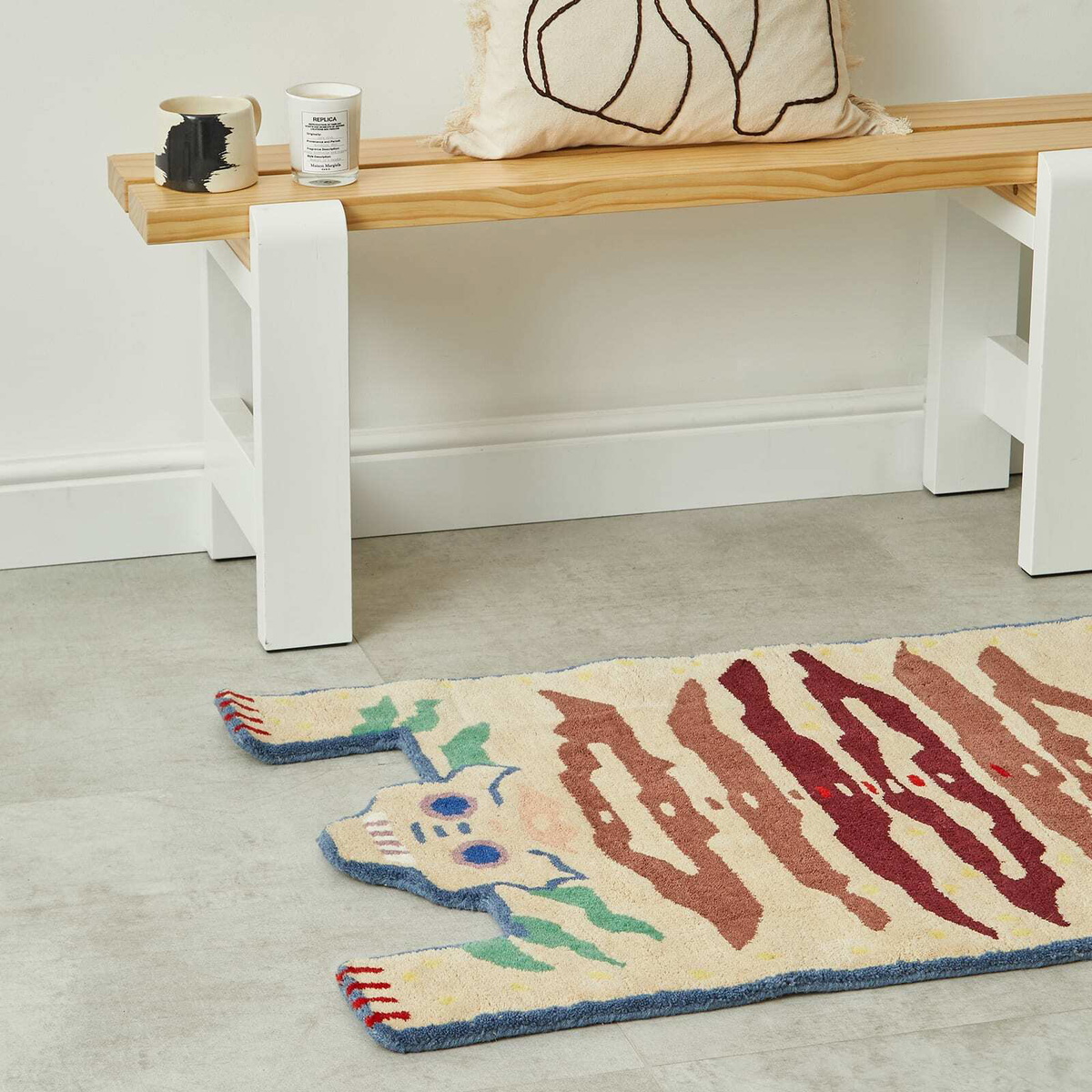 Bongusta Soulmates Rug - Small in Cream 