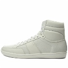 Saint Laurent Men's SL10H Leather Hi-Top Sneakers in Optical White