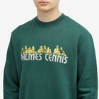 Palmes Men's Entou Sweatshirt in Dark Green