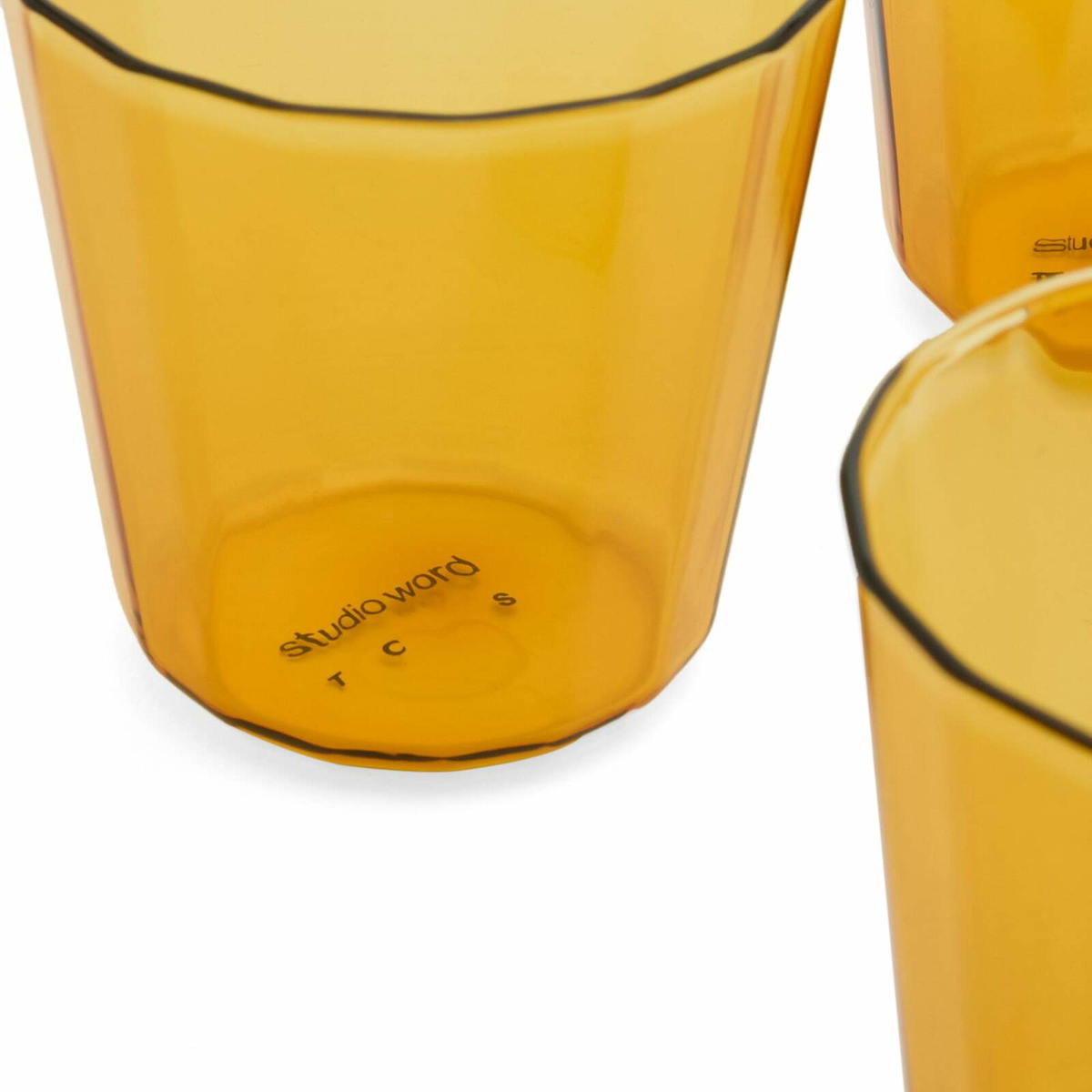 The Conran Shop Fade Tumbler - Set of 4 in Amber 