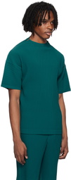 HOMME PLISSÉ ISSEY MIYAKE Green Monthly Color May T-Shirt