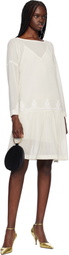 Bode Off-White Salt Marsh Midi Dress