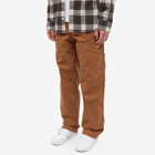Nike Men's Double Knee Pant in Ale Brown/White