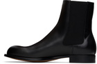 The Row Black Novus Chelsea Boots