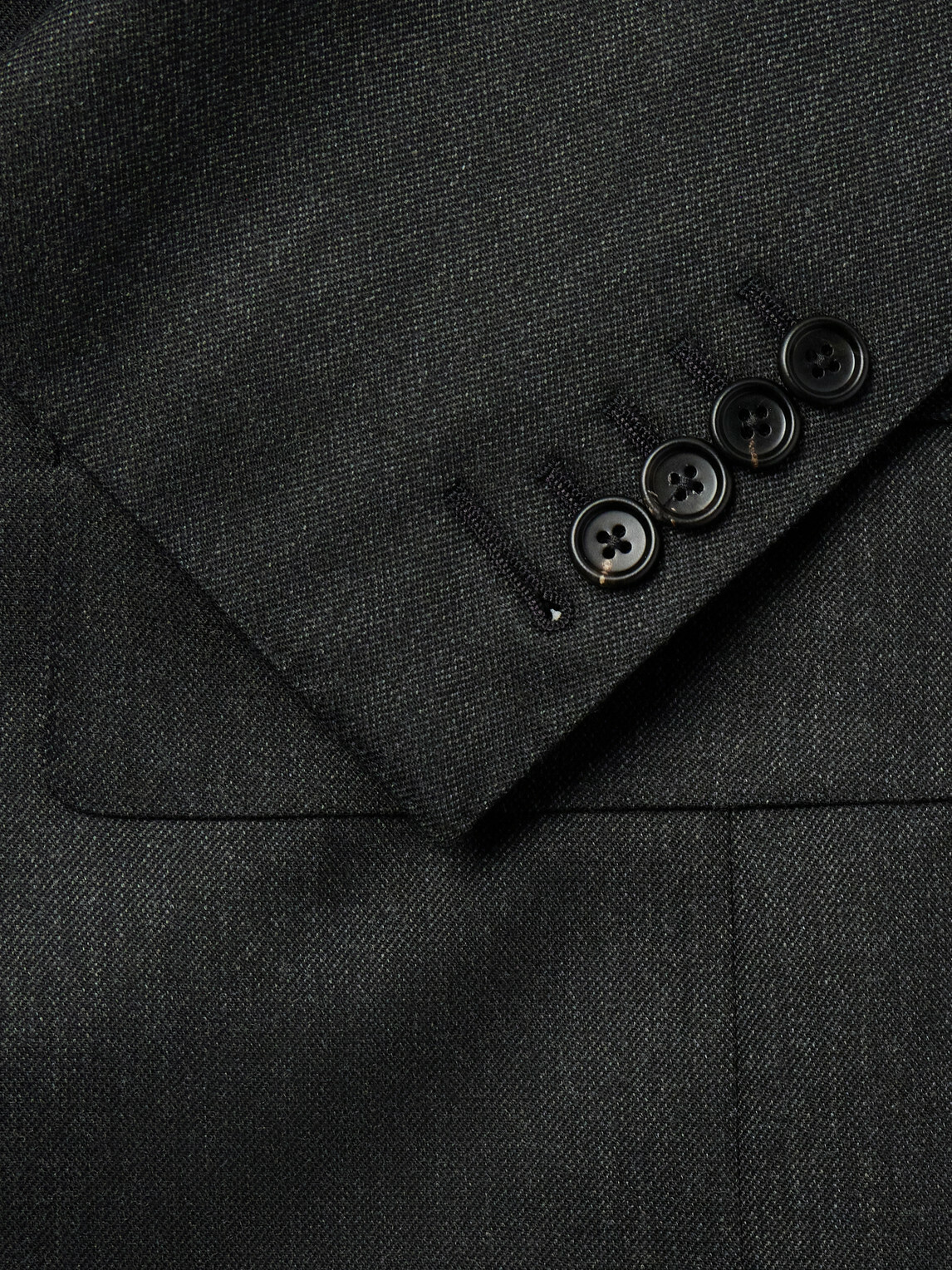 TOM FORD - Shelton Wool-Twill Suit Jacket - Gray