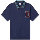 Drole de Monsieur Men's Drôle de Monsieur Varsity Vacation Shirt in Navy