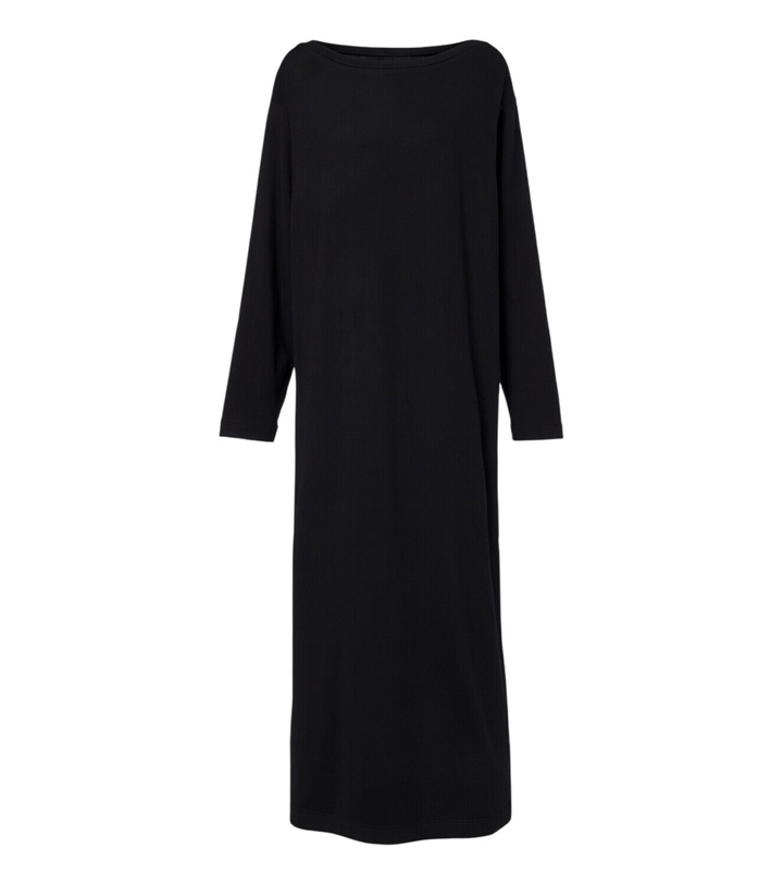 Photo: Extreme Cashmere N°503 Pillar cotton and cashmere maxi dress