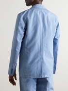 Orlebar Brown - Garret Unstructured Linen and Cotton-Blend Suit Jacket - Blue