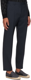 Hugo Navy Slim-Fit Trousers