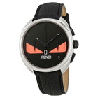 Fendi Momento Chronograph Black with Pink Bug Eyes Dial Mens Watch F214011711