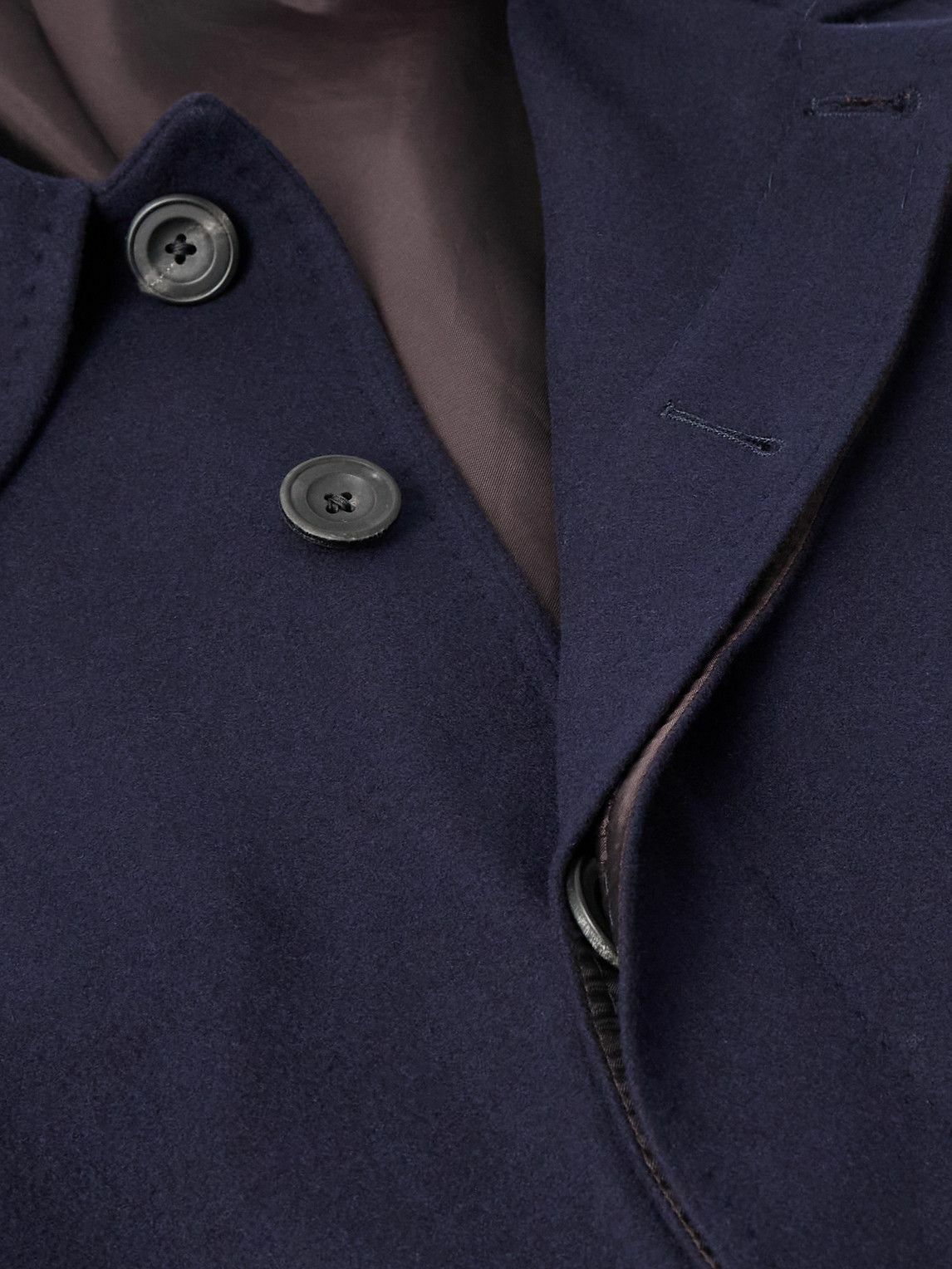 Rubinacci - Cashmere Coat - Blue