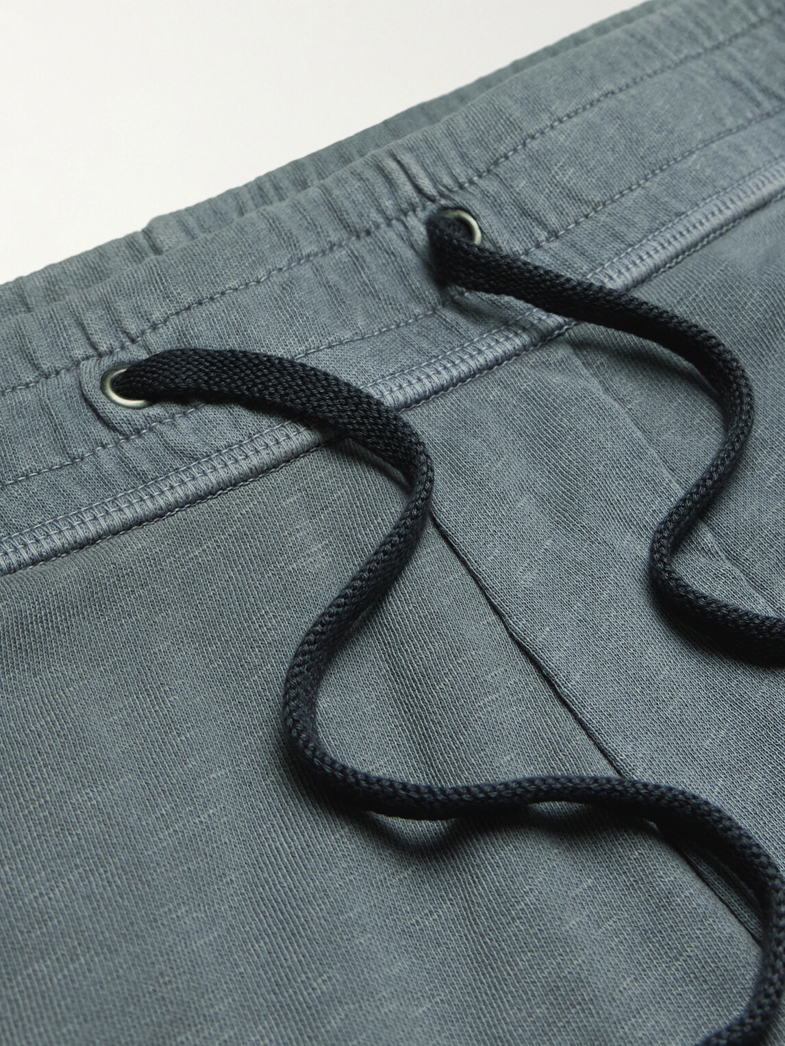 James Perse - Loopback Supima Cotton-Jersey Sweatpants - Blue
