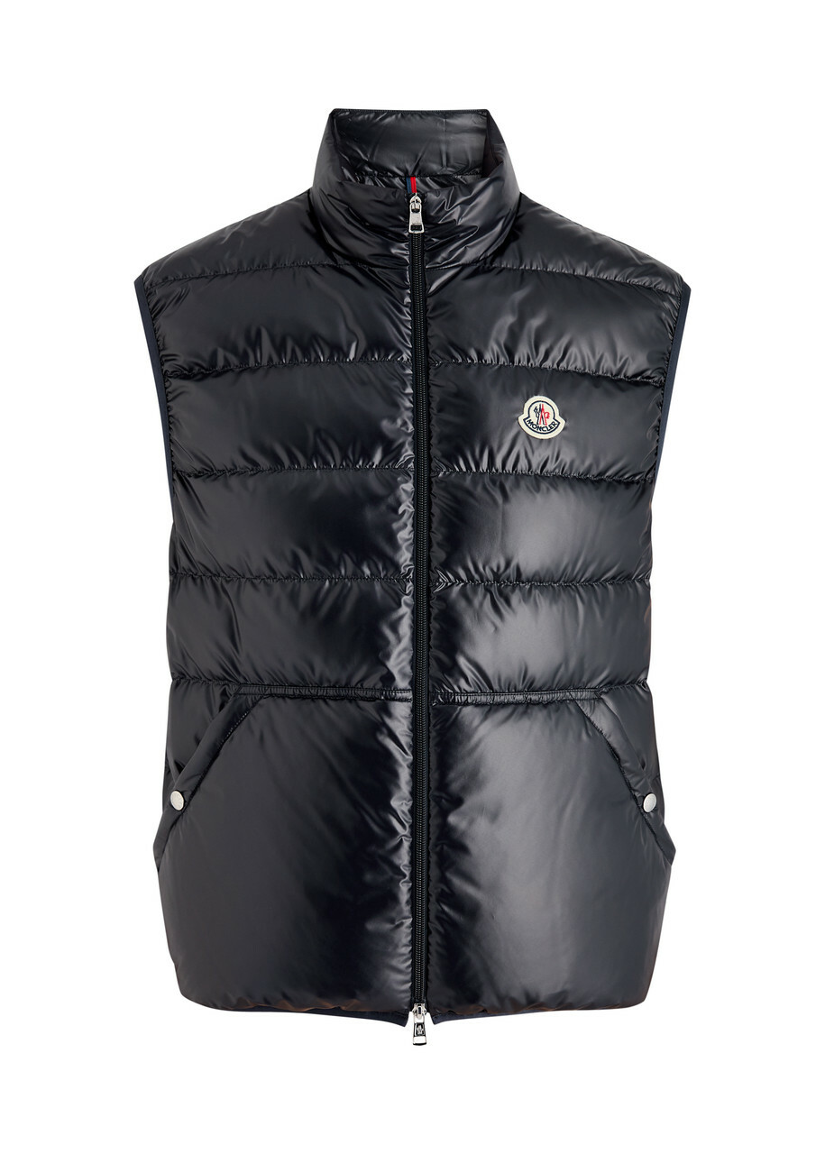 Industrial Waste Moncler Merak Gilet MONCLER Gui Slim-Fit Logo