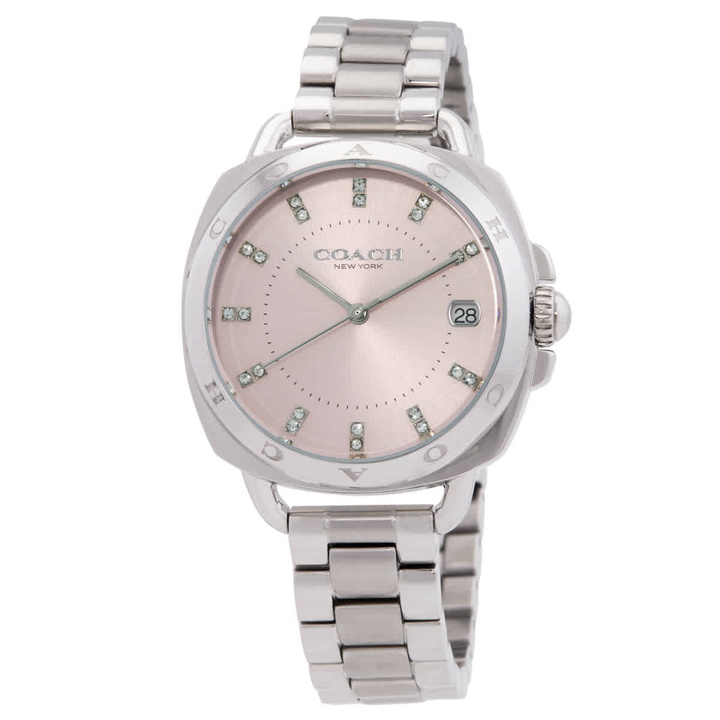 Photo: Coach Tatum Quartz Crystal Blush Dial Ladies Watch 14504156