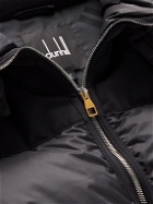 Dunhill - Convertible Quilted Shell and Wool-Blend Down Hooded Jacket - Black