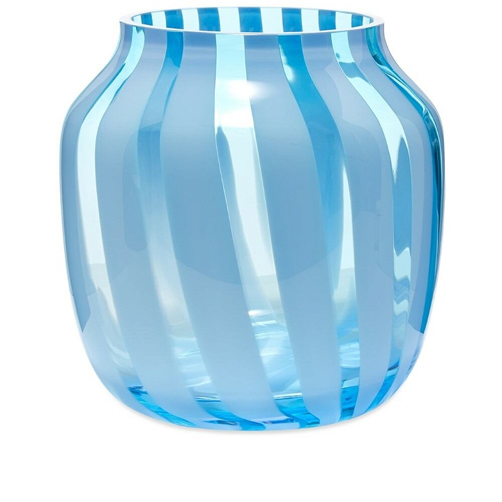 Photo: HAY Juice Wide Vase in Light Blue