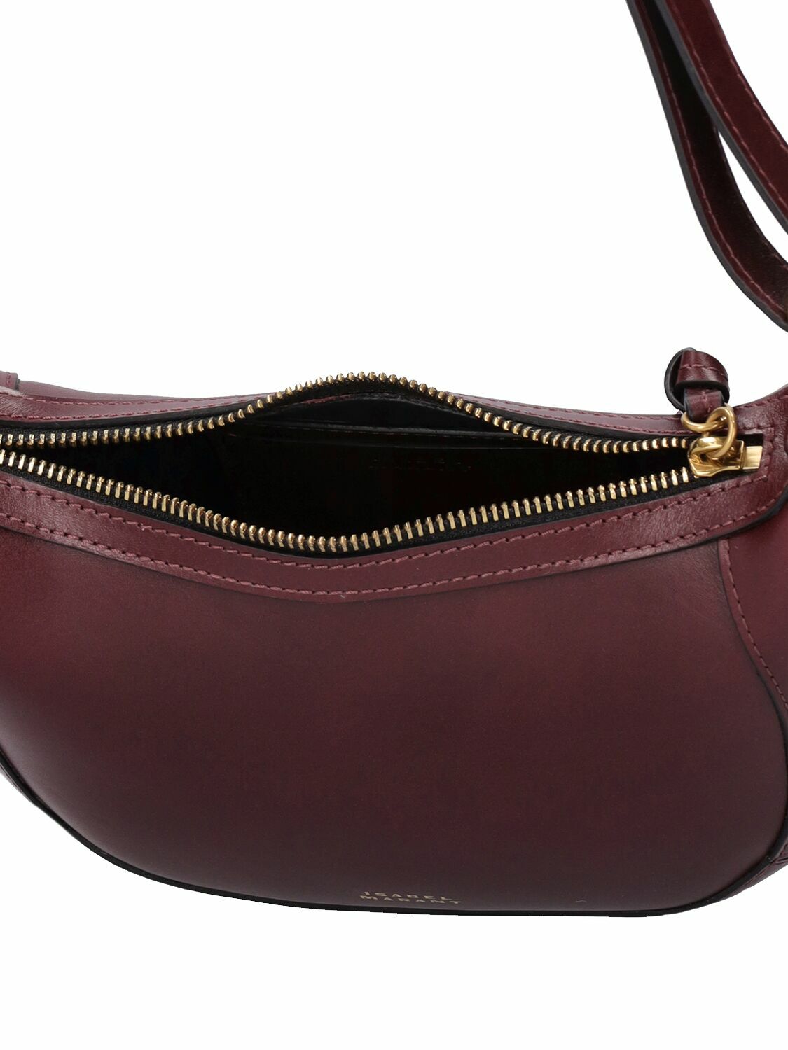 ISABEL MARANT Oskan Moon Studded Leather Shoulder Bag