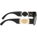 Versace Black Medusa Biggie Butterfly Sunglasses