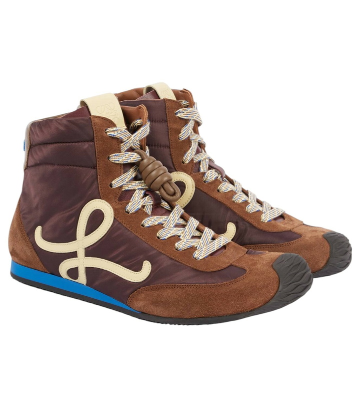 Photo: Loewe Ballet Runner 2.0 high-top sneakers