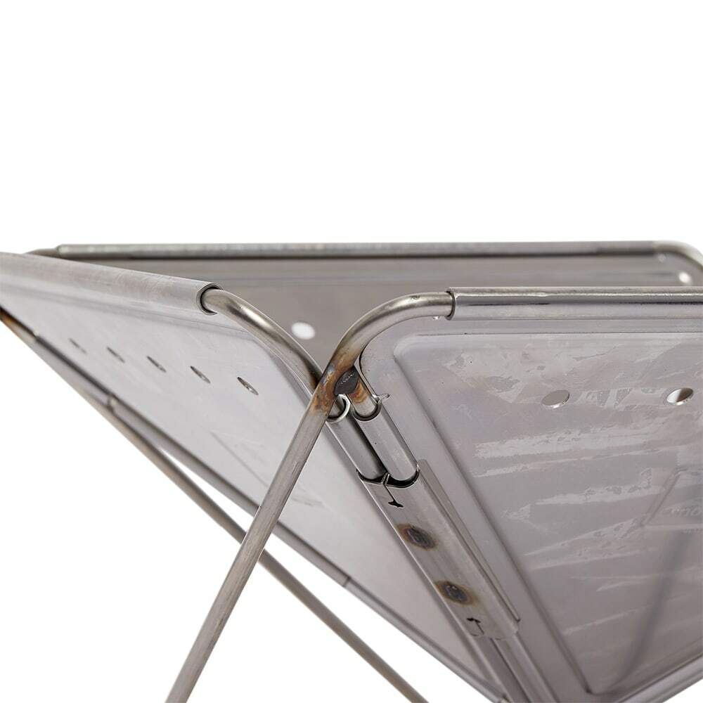 Snow Peak Pack & Carry Fire Place L in Silver
