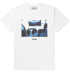 Neighborhood - Printed Slub Cotton-Jersey T-Shirt - White