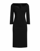 Manila Grace Womens Midi dress in Black