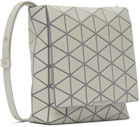 Bao Bao Issey Miyake Off-White Flap Messenger Bag