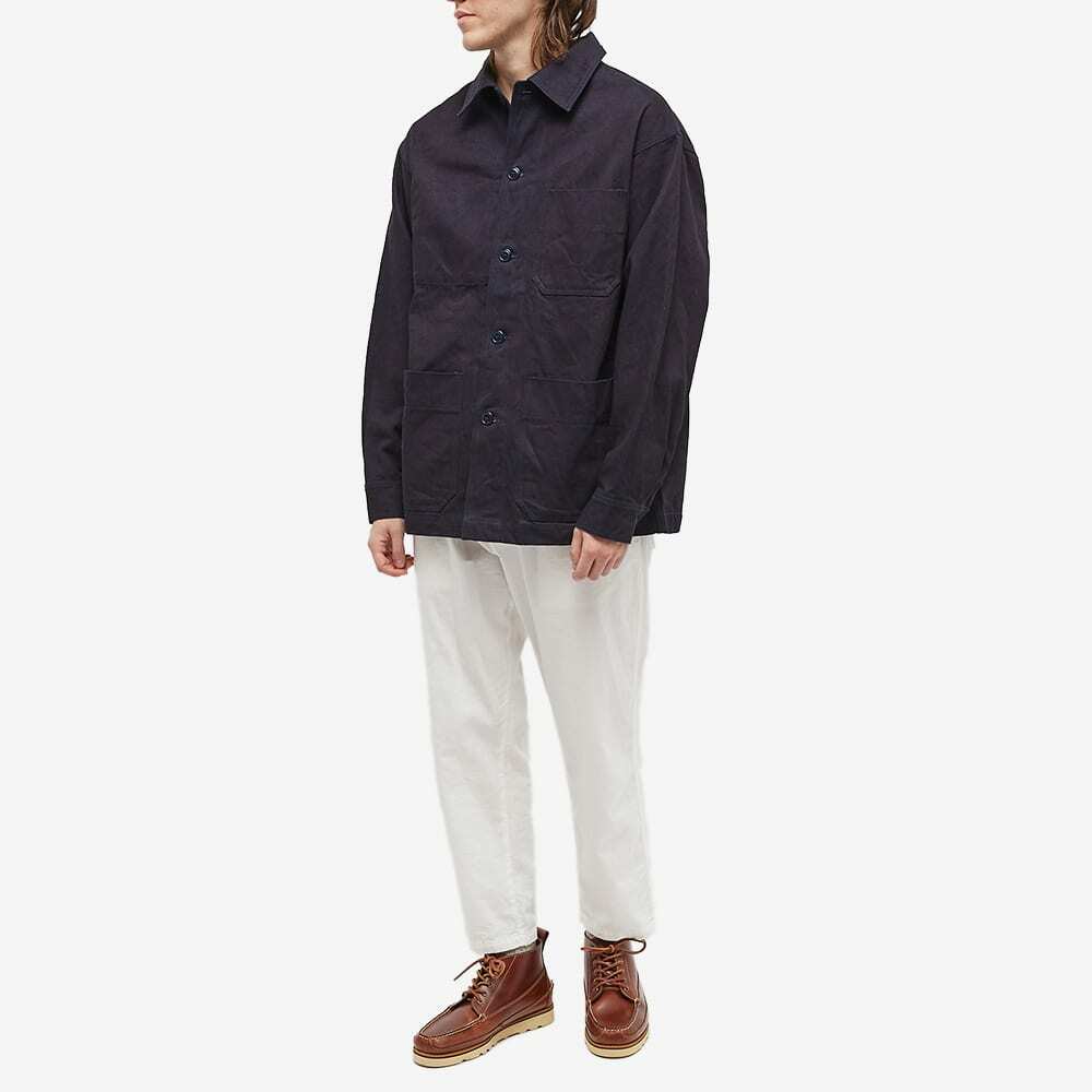 Arp Jacket Arpenteur Men's Twill ADN Jacket in Dark Indigo Arpenteur