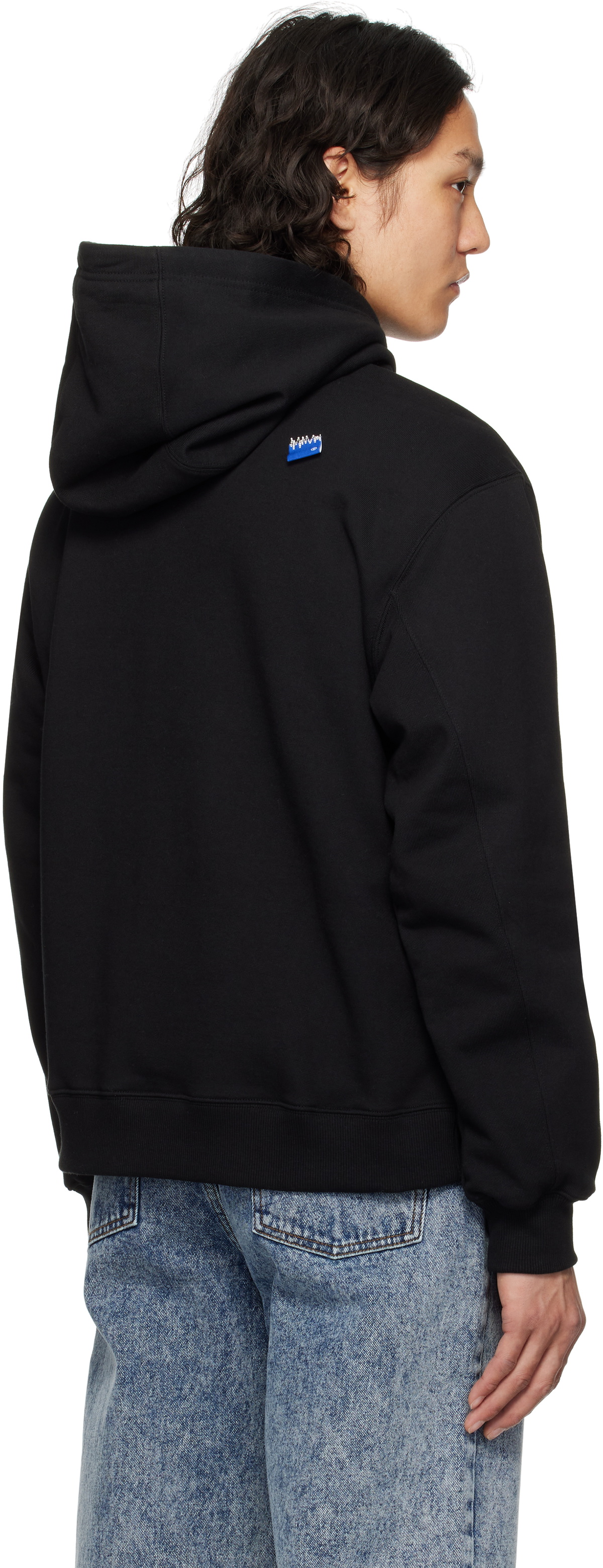 ADER error Black Sig; TRS Tag 01 Hoodie
