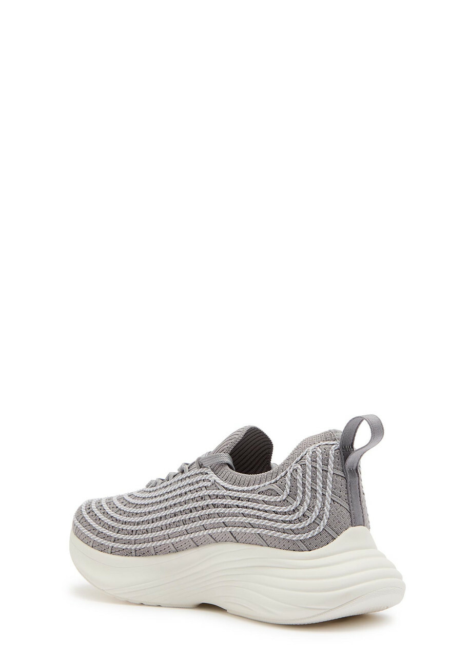 Athletic Propulsion Labs Techloom Zipline Embroidered Knit Sneakers Grey