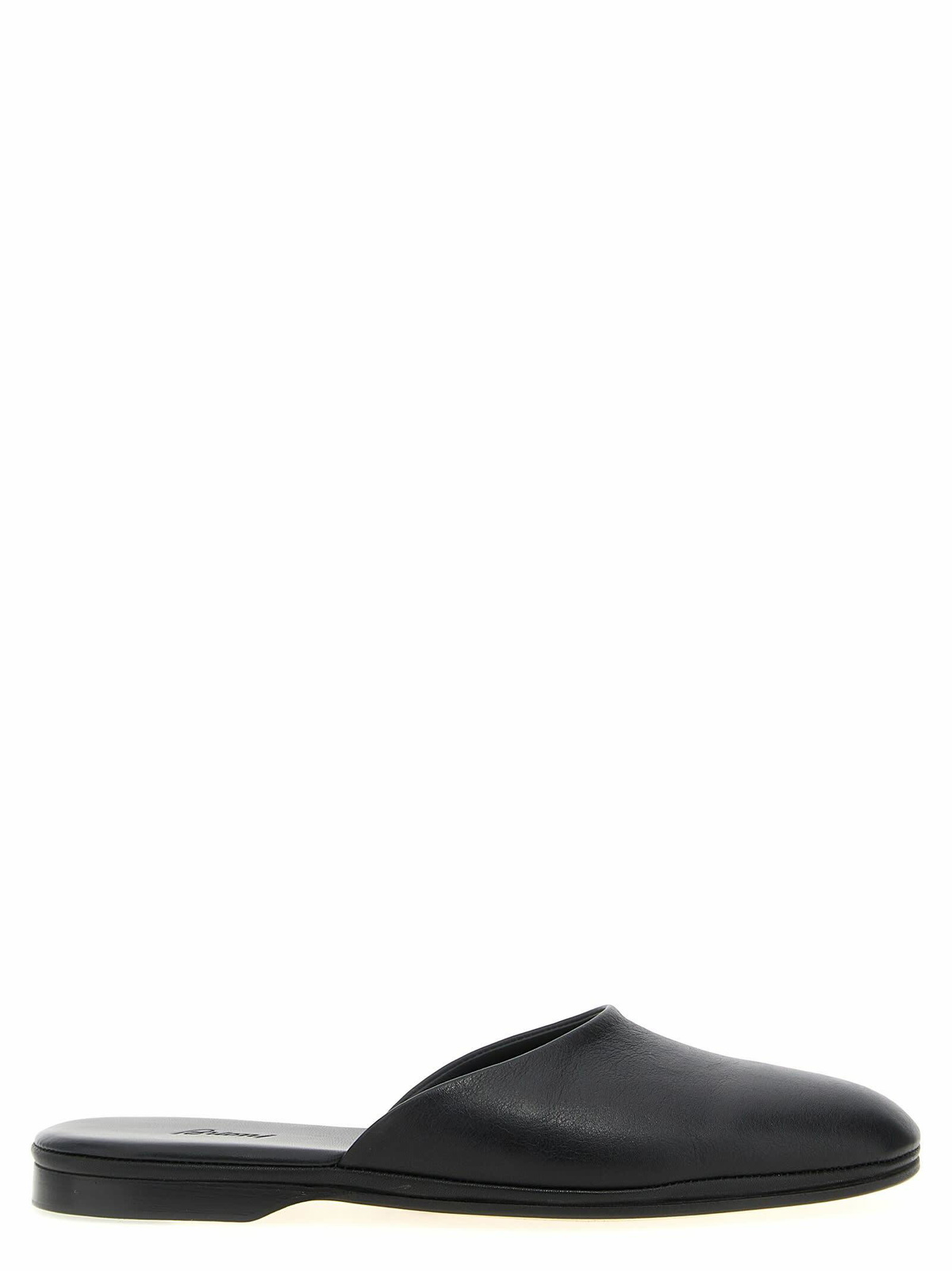 Brioni Leather Sabots