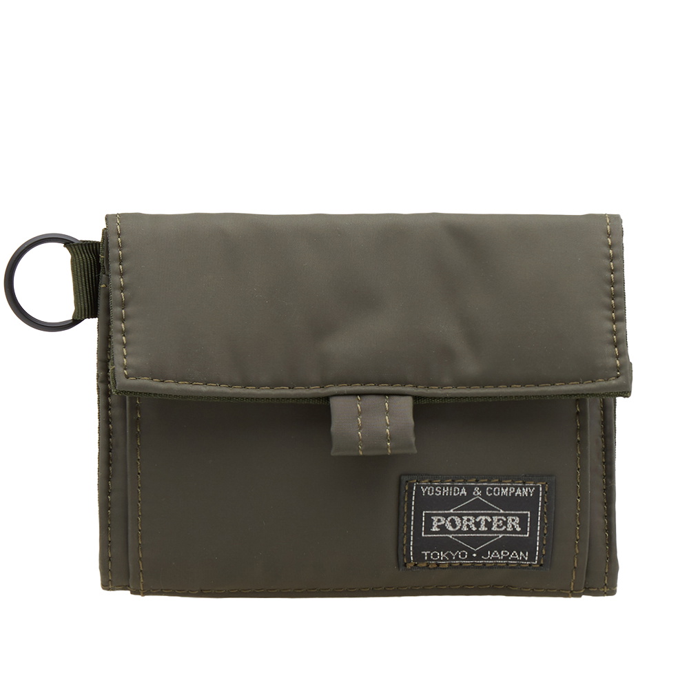 Head Porter Olive Drab Wallet Head Porter