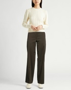 Matteau Womens Pants Military in Green