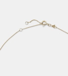 Aliita Clover 9kt gold pendant necklace with turquoise