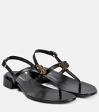 Burberry - Emily 20 leather thong sandals