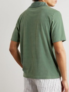 DOPPIAA - Cotton-Terry Polo Shirt - Green