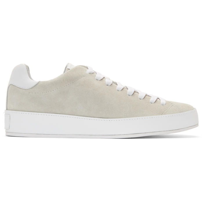 Photo: Rag and Bone Grey Suede RB1 Low Sneakers