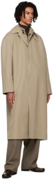 The Row Taupe Rufus Trousers