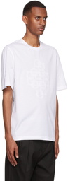 Salvatore Ferragamo White Cotton T-Shirt