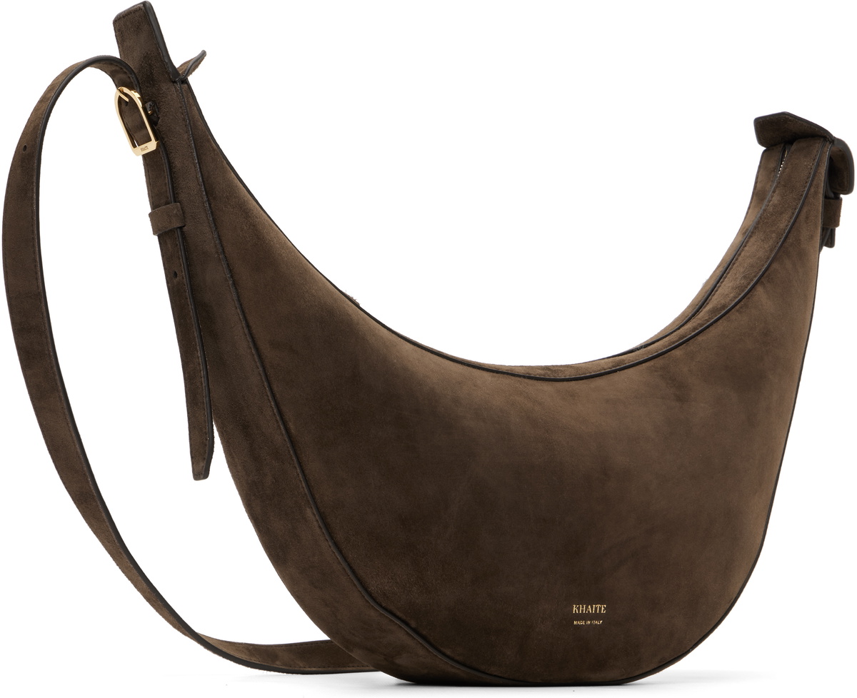 KHAITE Brown Small Augustina Crossbody Bag