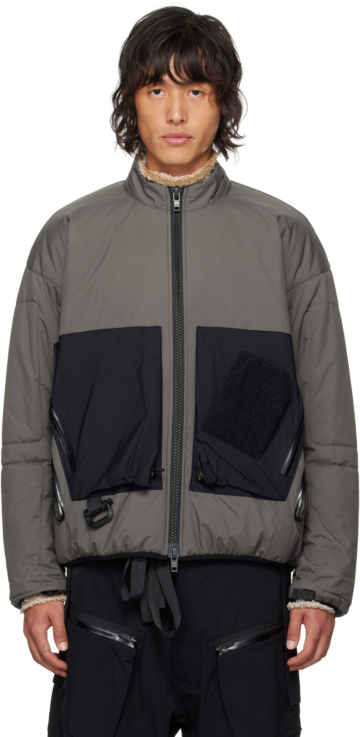 ACRONYM® Gray J91A-WS Bomber Jacket Acronym