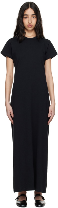 Photo: LESET Black Margo Maxi Dress