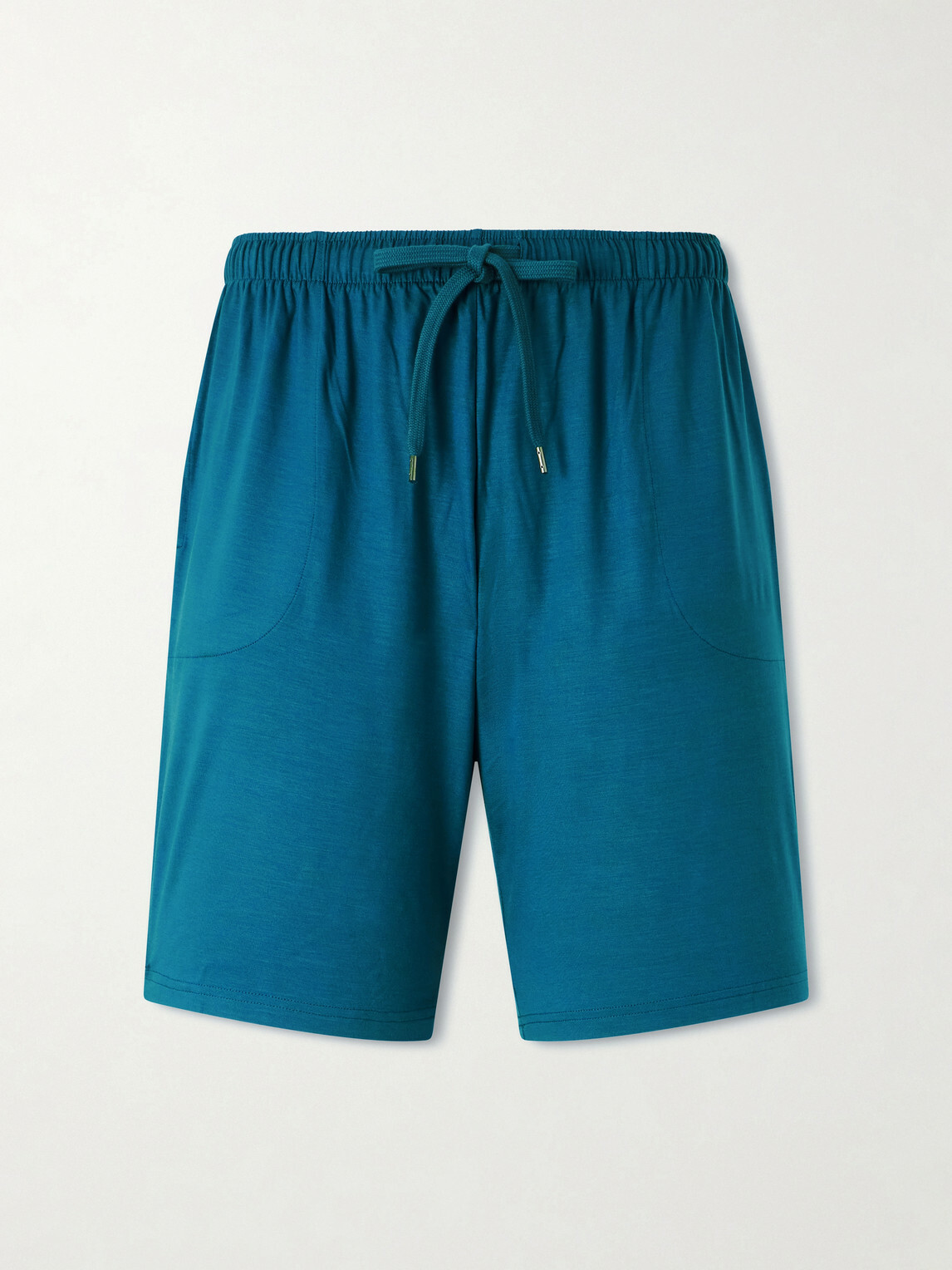 Derek Rose - Basel 24 Stretch-Jersey Drawstring Shorts - Blue