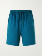 Derek Rose - Basel 24 Stretch-Jersey Drawstring Shorts - Blue