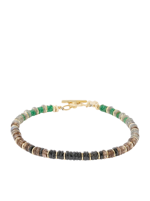 Photo: Peyote Bird - Tecolote Gold-Plated Multi-Stone Bracelet - Multi