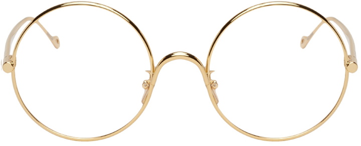 Photo: Loewe Gold Round Glasses