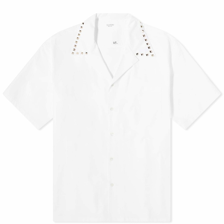 Photo: Valentino Men's Rockstud Vacation Shirt in White